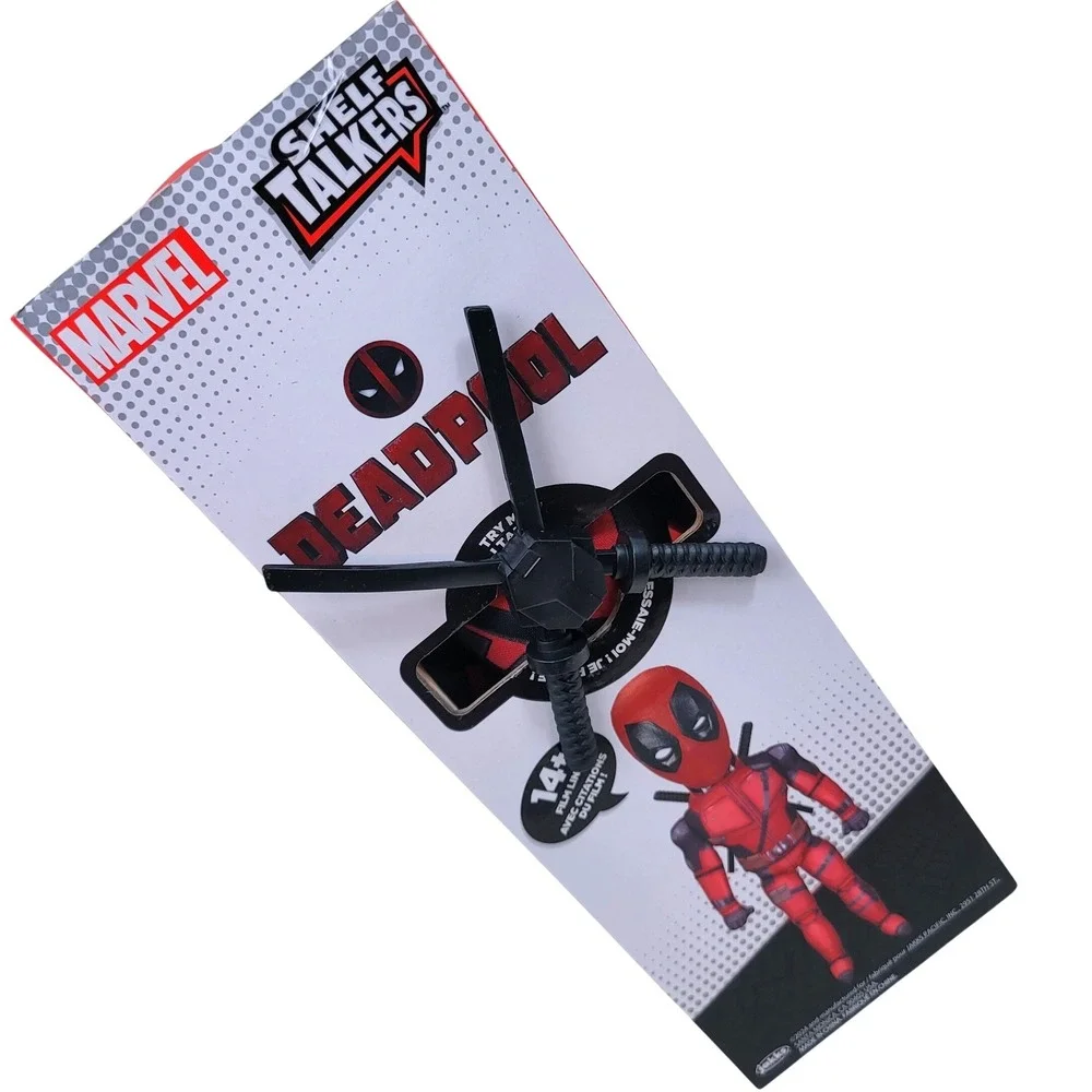 Marvel Deadpool Doll 14+ Film Lines‎ Talking Collectible Toy - Shelf Talkers